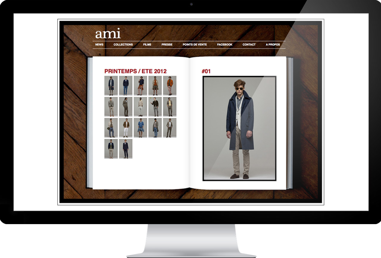 ami website collection page